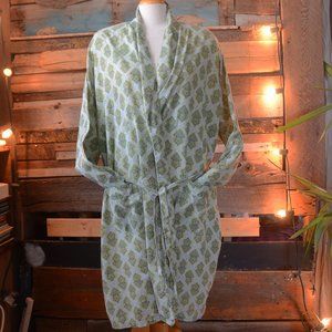XL Van Heusan vintage print House Coat